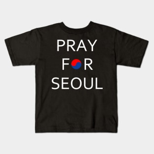 Pray For Seoul Kids T-Shirt